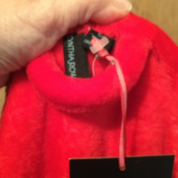 NWT Cynthia Rowley super soft hooded housecoat/robe - Picture 8 of 8